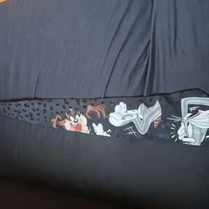 Looney Tunes Mania Adult Neck Tie Taz and Bugs Bunny.